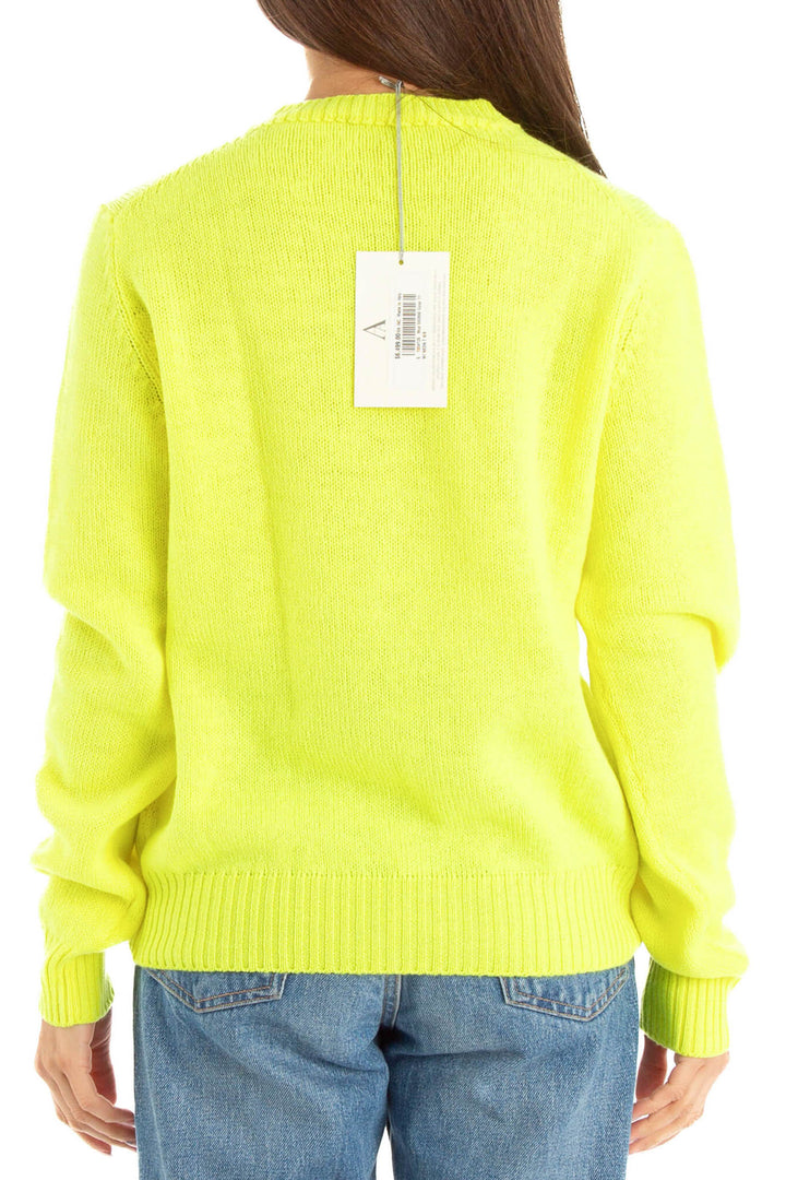 Suéter Ambrosi NWT amarillo, vista posterior – ClosetRehab