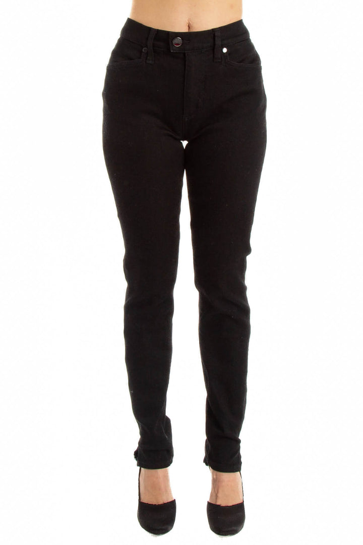 Jeans BCBG Maxazria negro, vista frontal – ClosetRehab