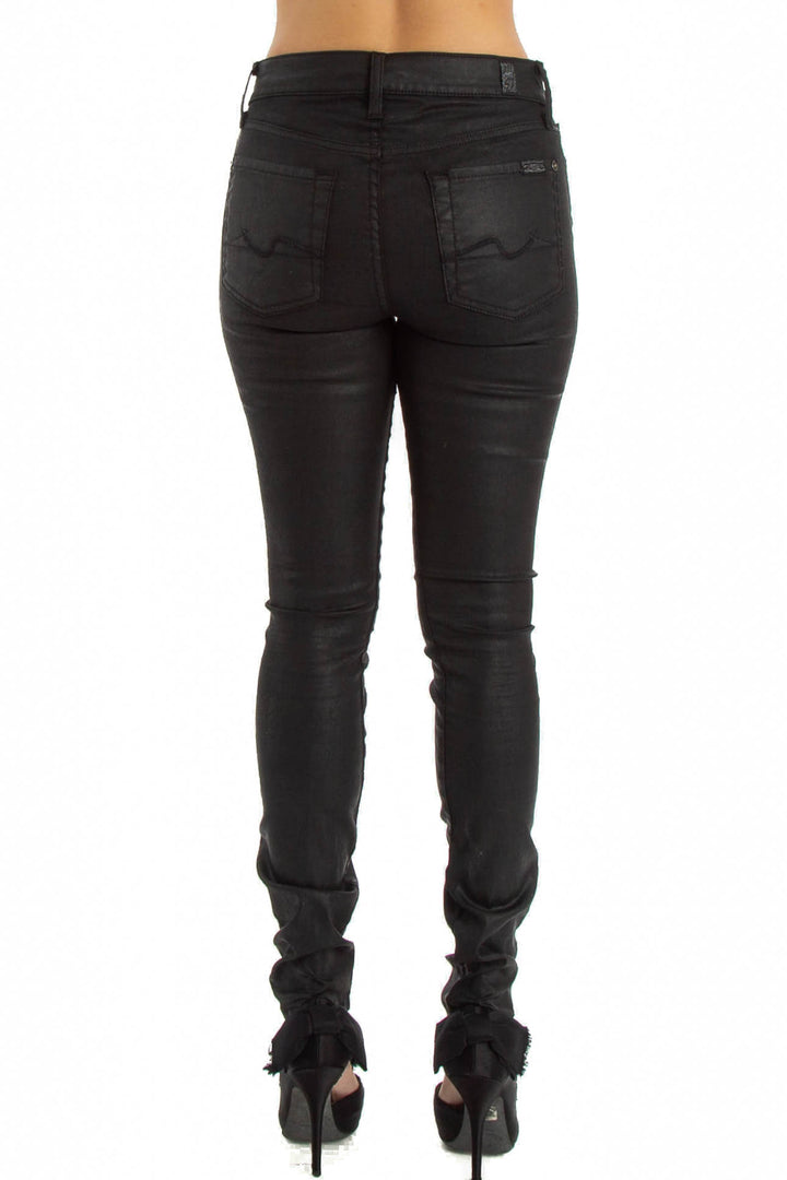 Jeans 7 for All Mankind negro, vista posterior – ClosetRehab