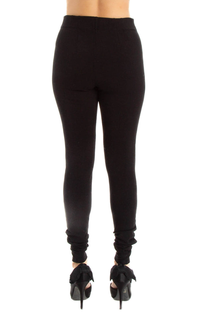 Pantalón Halston Heritage negro, vista posterior – ClosetRehab
