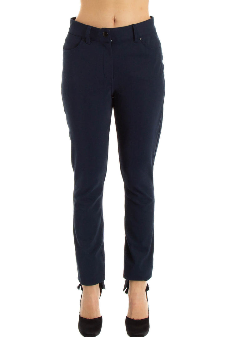 Pantalón Lulu Lemon azul, vista frontal – ClosetRehab