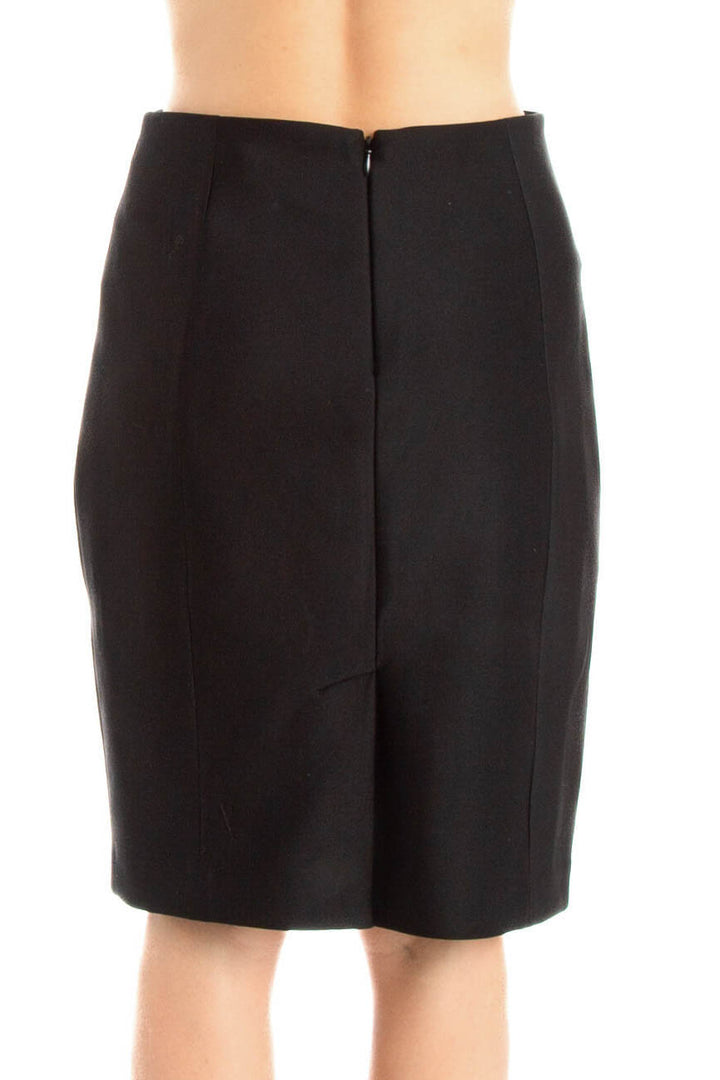 Falda Calvin Klein negro, vista posterior – ClosetRehab