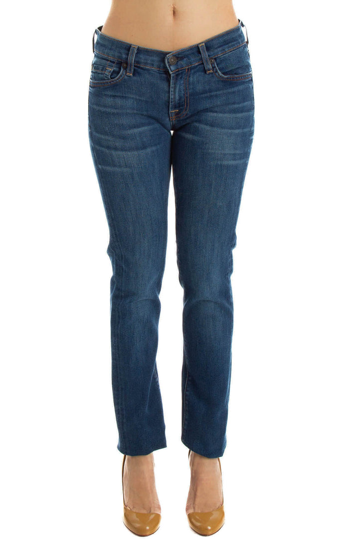 Jeans 7 for All Mankind azul, vista frontal – ClosetRehab