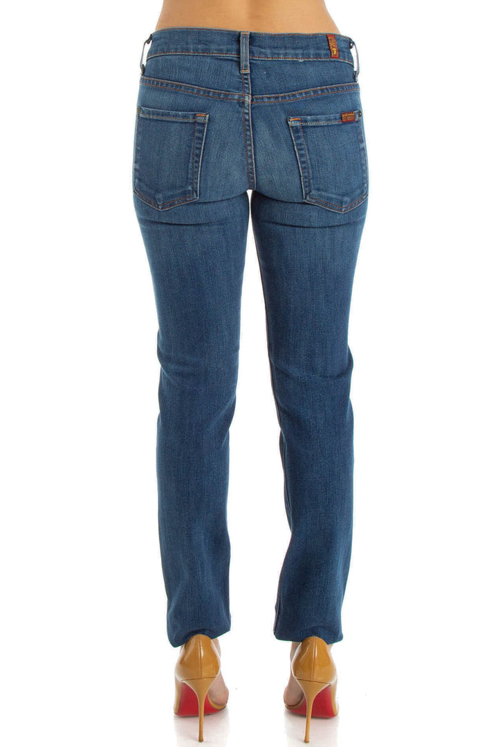 Jeans 7 for All Mankind azul, vista posterior – ClosetRehab