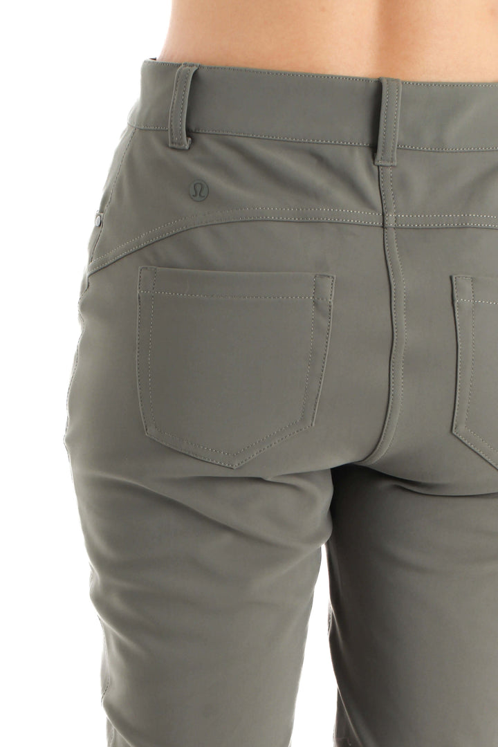 Pantalón Lulu Lemon verde, detalle – ClosetRehab
