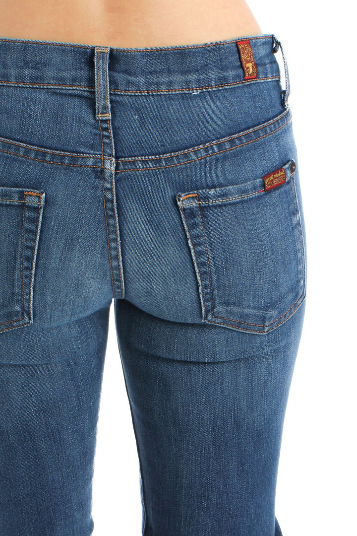 Jeans 7 for All Mankind azul, detalle – ClosetRehab