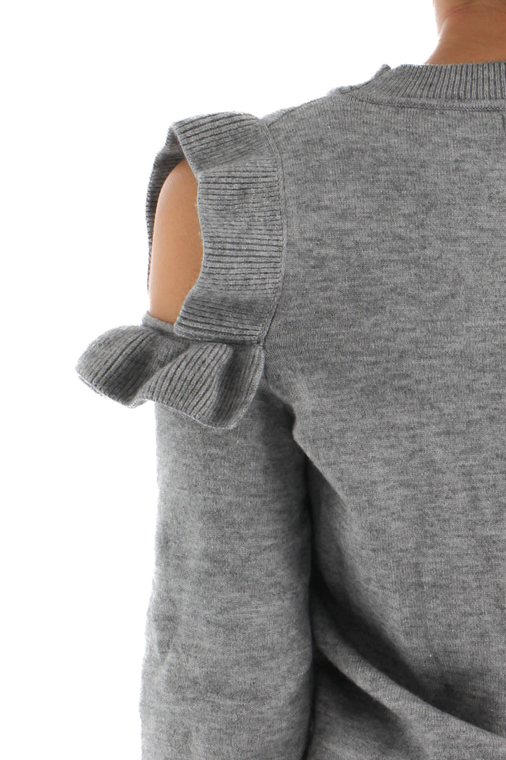 Suéter gris, detalle – ClosetRehab