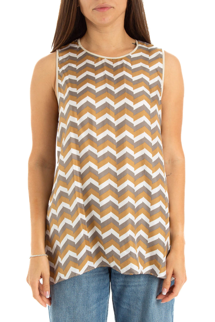 Blusa Rag & Bone café, vista frontal – ClosetRehab