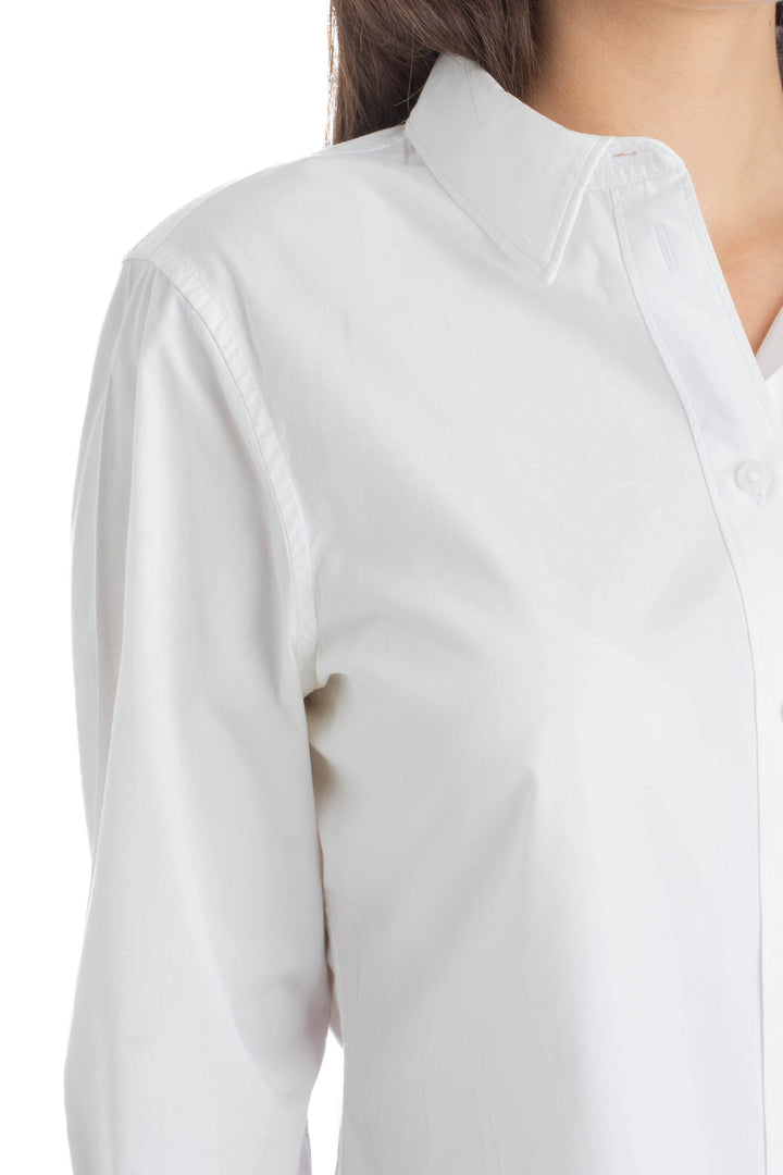 Blusa J.Crew blanco, detalle 5 – ClosetRehab