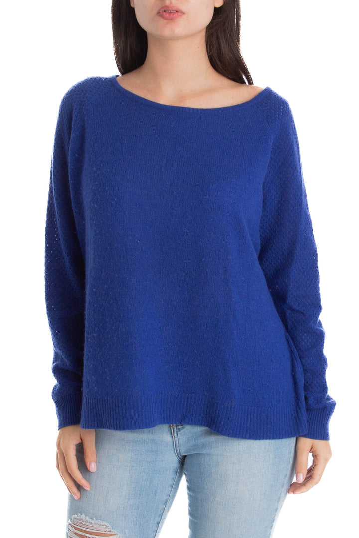 Suéter Blue Saks Fifth Avenue azul, vista frontal – ClosetRehab