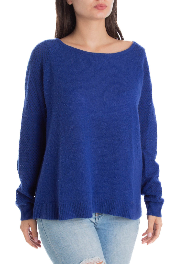 Suéter Blue Saks Fifth Avenue azul, vista posterior – ClosetRehab
