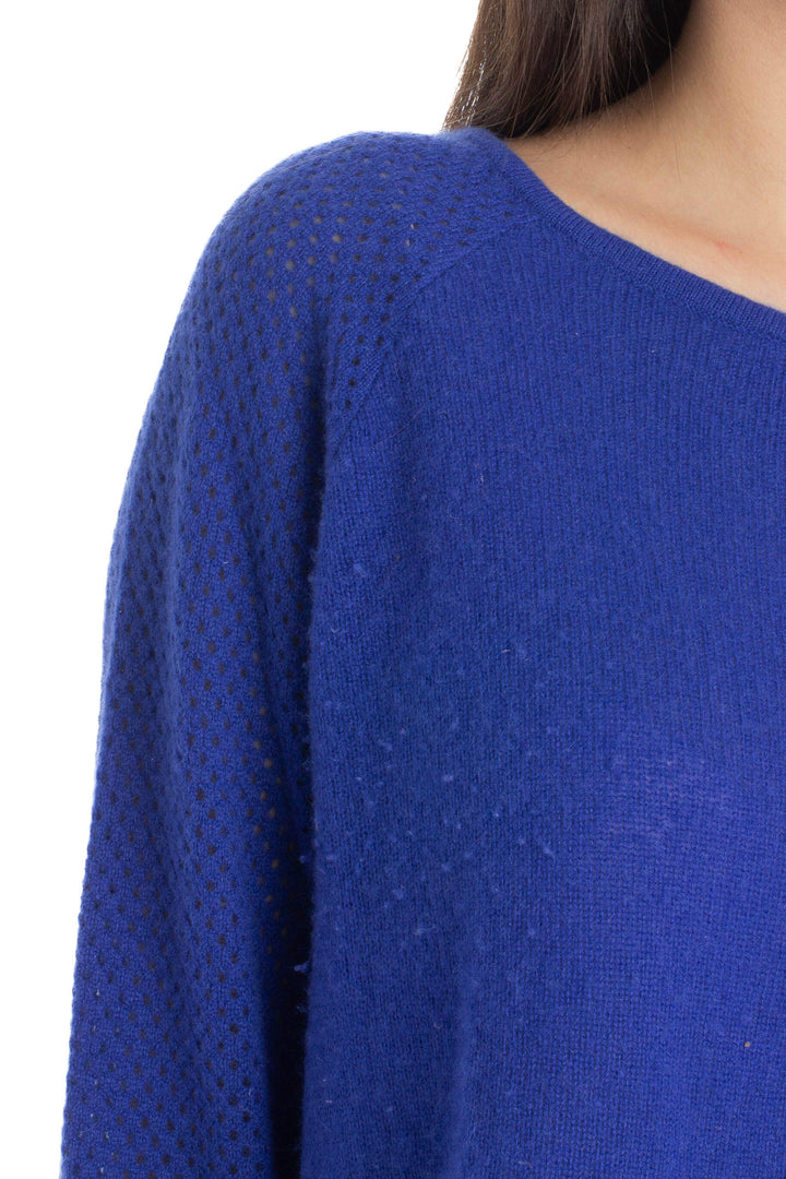 Suéter Blue Saks Fifth Avenue azul, detalle 5 – ClosetRehab