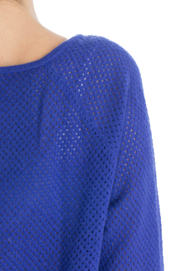 Suéter Blue Saks Fifth Avenue azul, detalle 6 – ClosetRehab