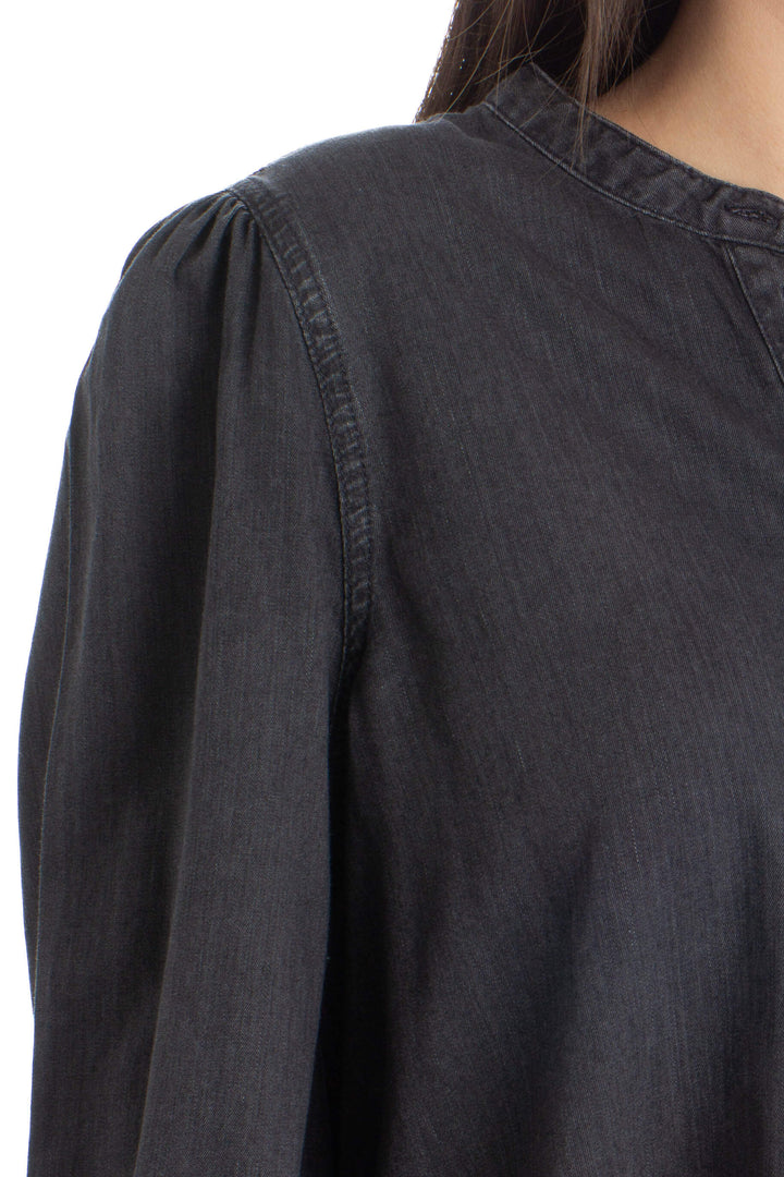 Blusa Madewell gris, detalle 5 – ClosetRehab