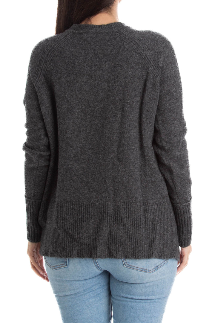 Suéter J.Crew gris, vista lateral – ClosetRehab