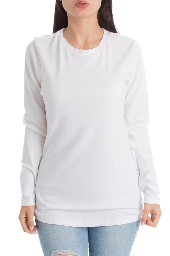 Blusa Treasure & Bond blanco, vista frontal – ClosetRehab