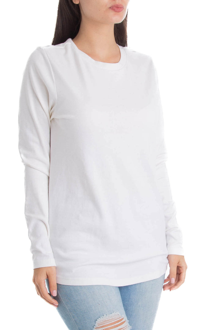Blusa Treasure & Bond blanco, vista posterior – ClosetRehab