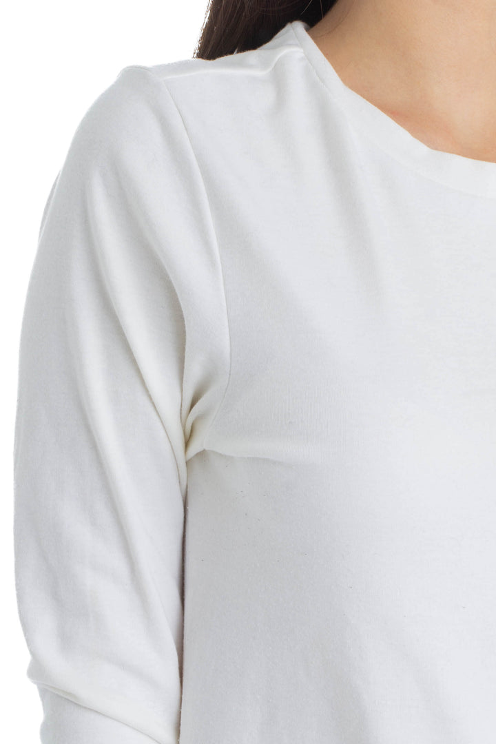 Blusa Treasure & Bond blanco, detalle 5 – ClosetRehab