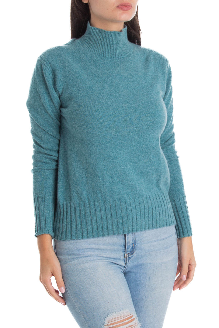 Blusa J.Crew aqua, vista posterior – ClosetRehab