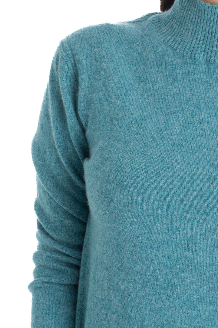 Blusa J.Crew aqua, detalle – ClosetRehab