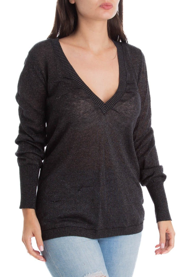 Blusa Yaya negro, vista posterior – ClosetRehab