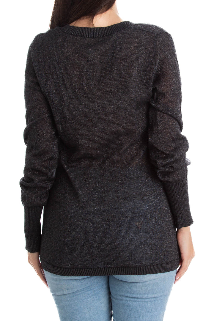 Blusa Yaya negro, vista lateral – ClosetRehab