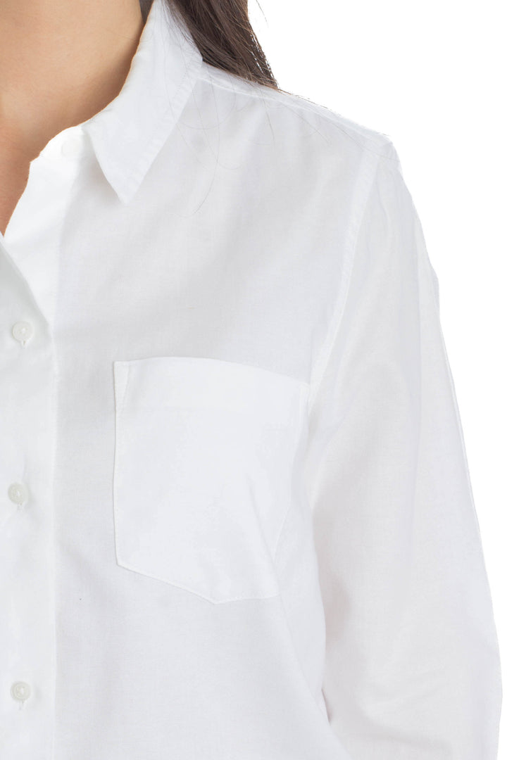 Blusa Madewell blanco, detalle – ClosetRehab