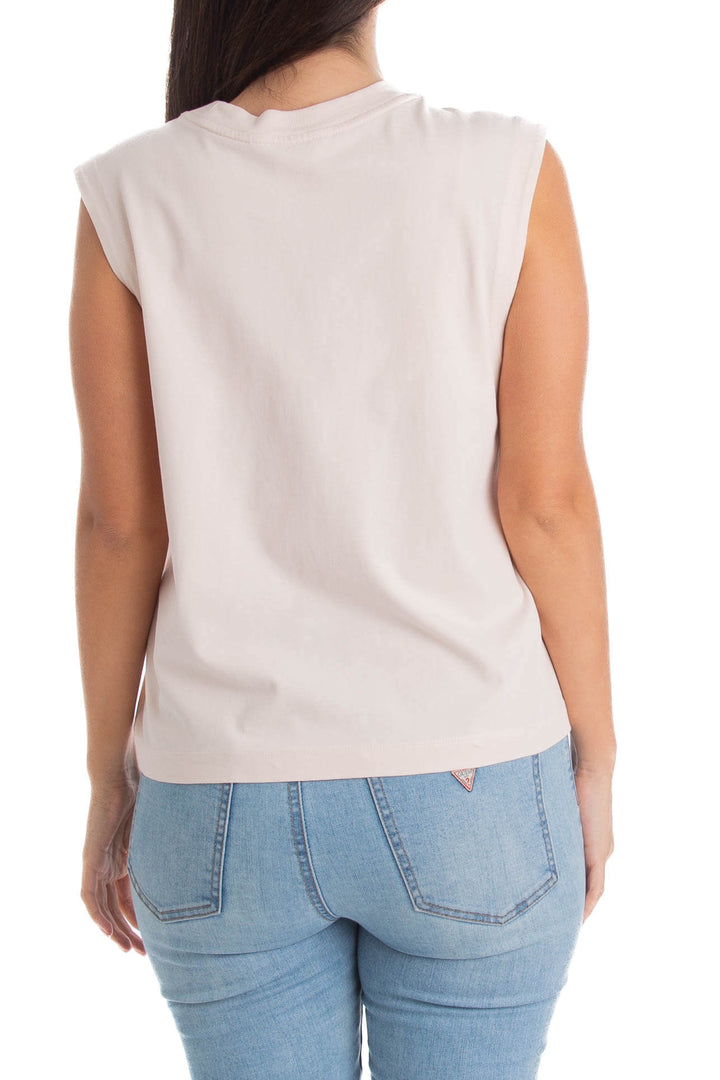 Blusa Club Monaco rosa, vista lateral – ClosetRehab