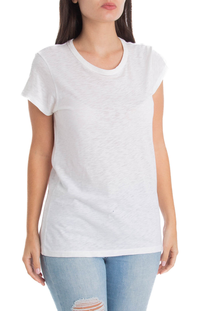 Blusa Rag & Bone blanco, vista posterior – ClosetRehab