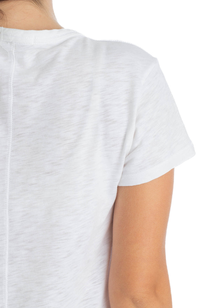 Blusa Rag & Bone blanco, detalle 6 – ClosetRehab