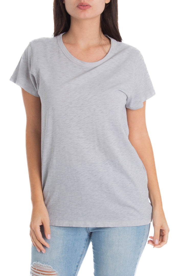 Blusa Rag & Bone gris, vista frontal – ClosetRehab