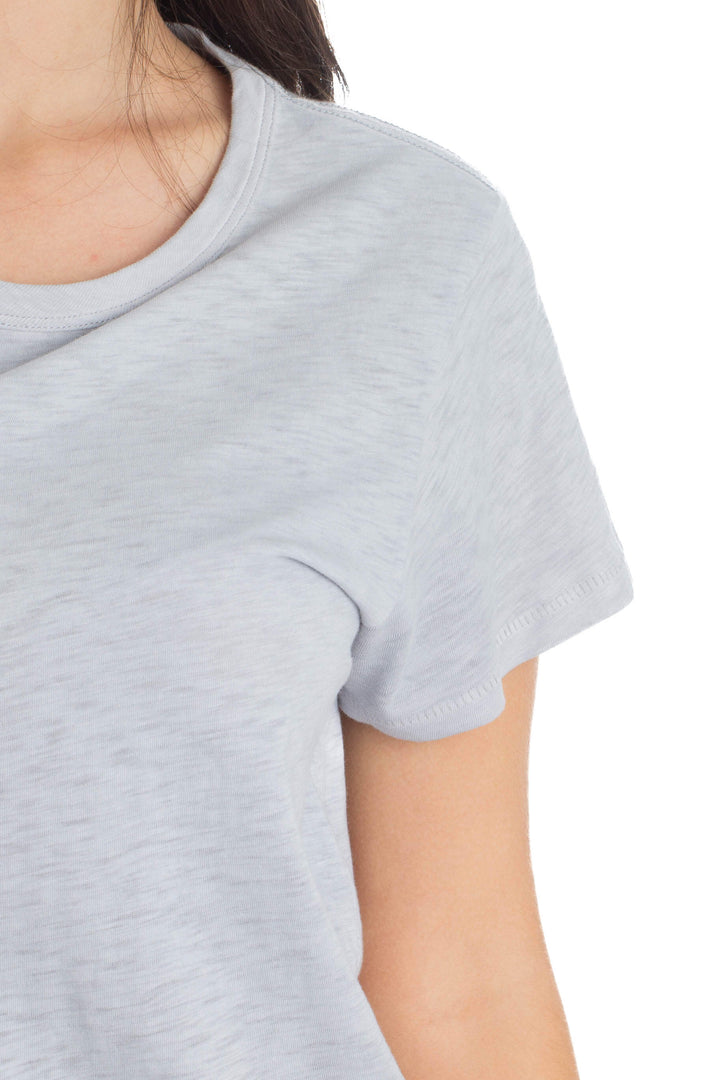 Blusa Rag & Bone gris, detalle – ClosetRehab