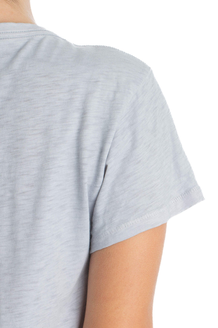 Blusa Rag & Bone gris, detalle 6 – ClosetRehab