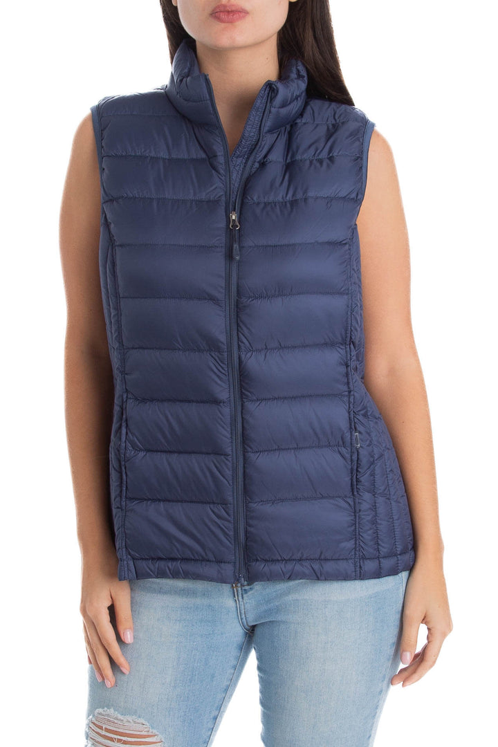 Chaleco 32 Degrees azul, vista frontal – ClosetRehab