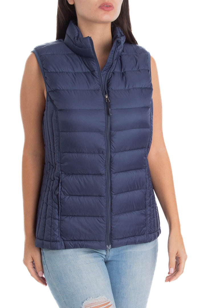 Chaleco 32 Degrees azul, vista posterior – ClosetRehab