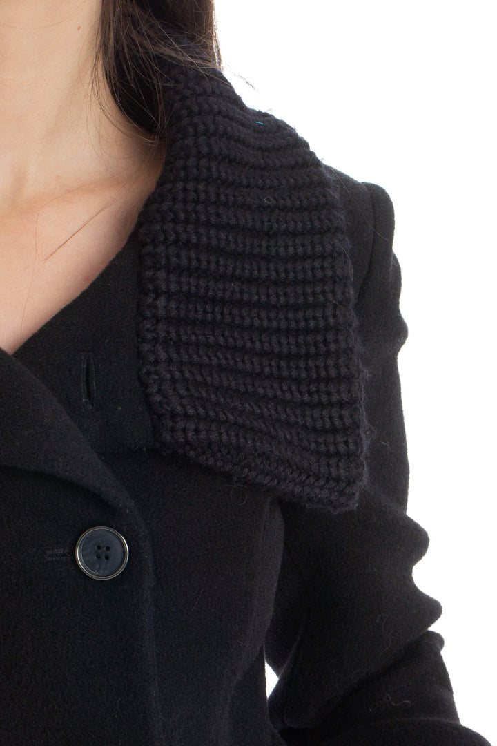 Abrigo Mango negro, detalle – ClosetRehab