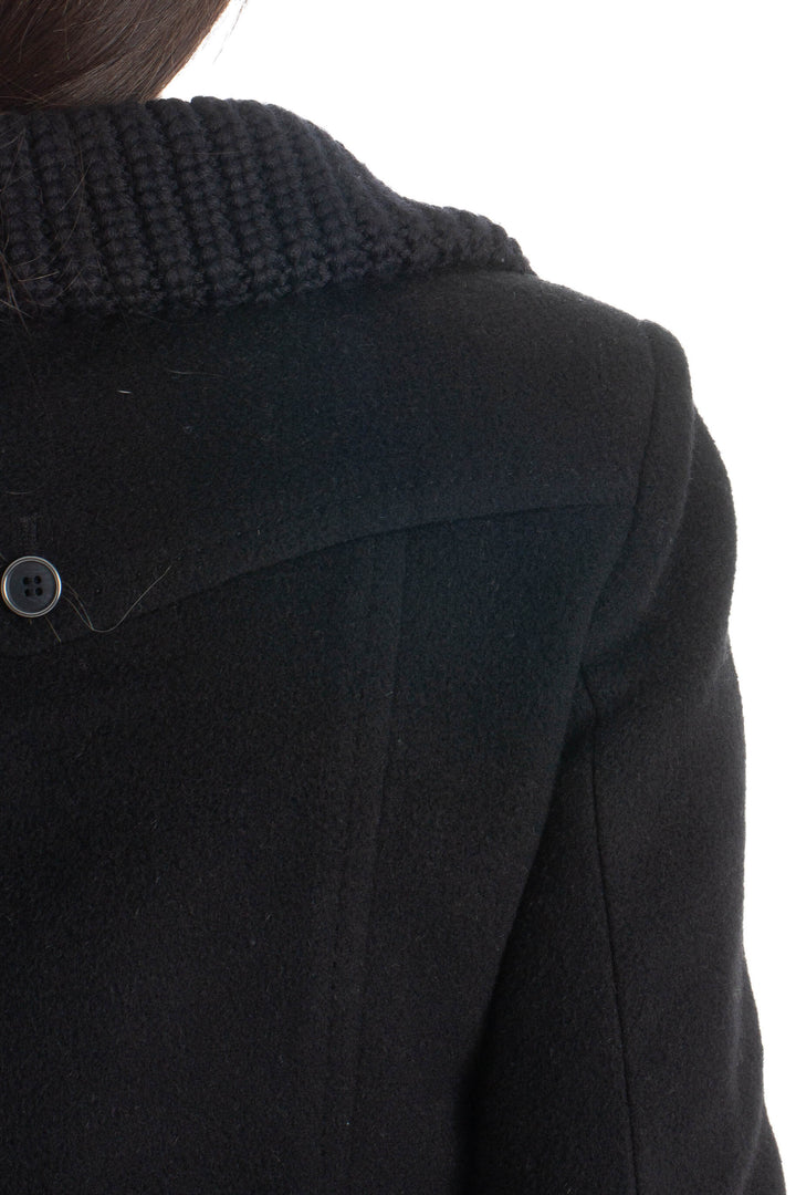 Abrigo Mango negro, detalle 6 – ClosetRehab