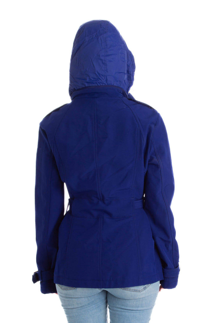 Chamarra Kenneth Cole Reaction azul, detalle – ClosetRehab