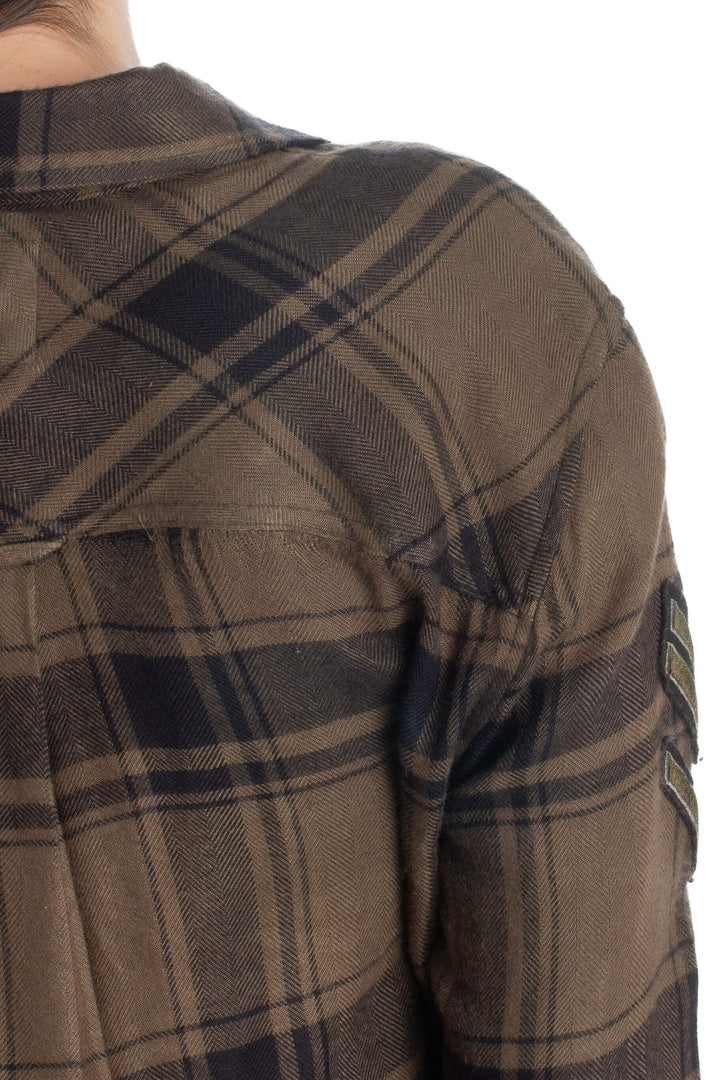 Blusa Rails verde, detalle 6 – ClosetRehab