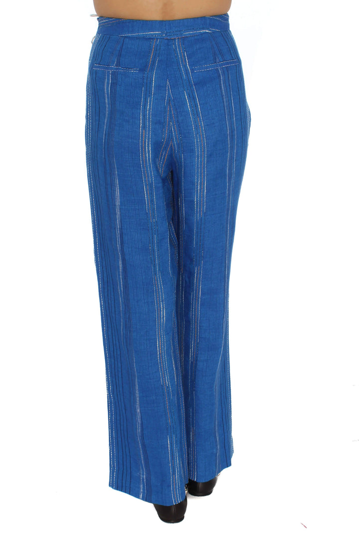Pantalón Amur azul, vista posterior – ClosetRehab