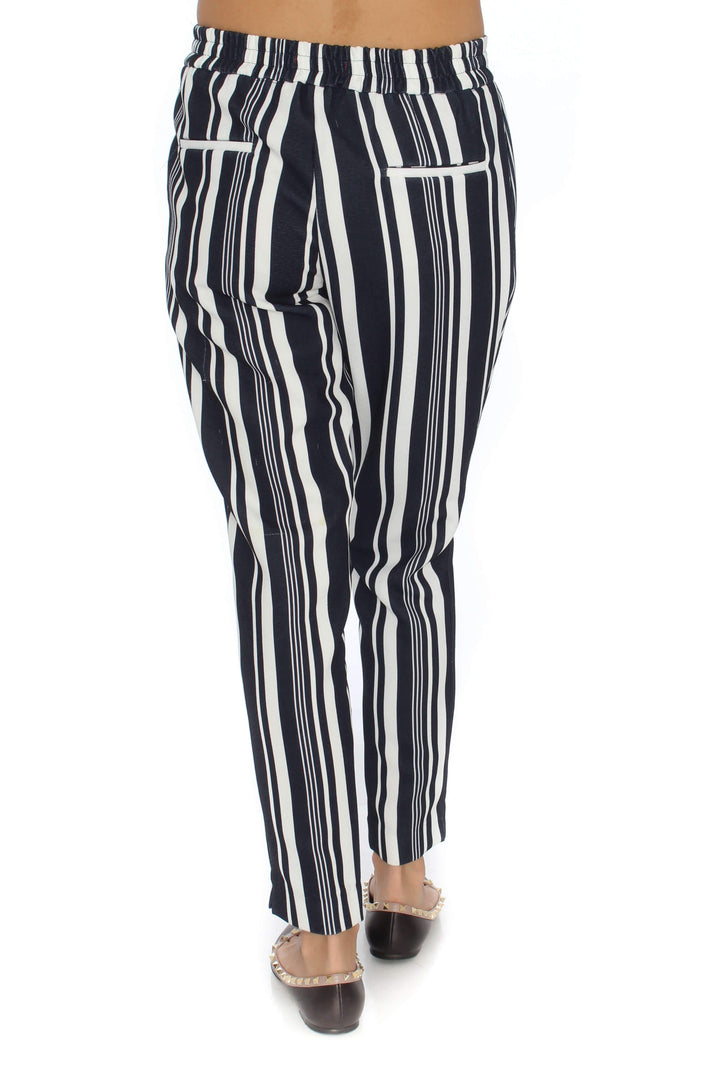 Pantalón Saks Fifth Avenue estampado, vista posterior – ClosetRehab